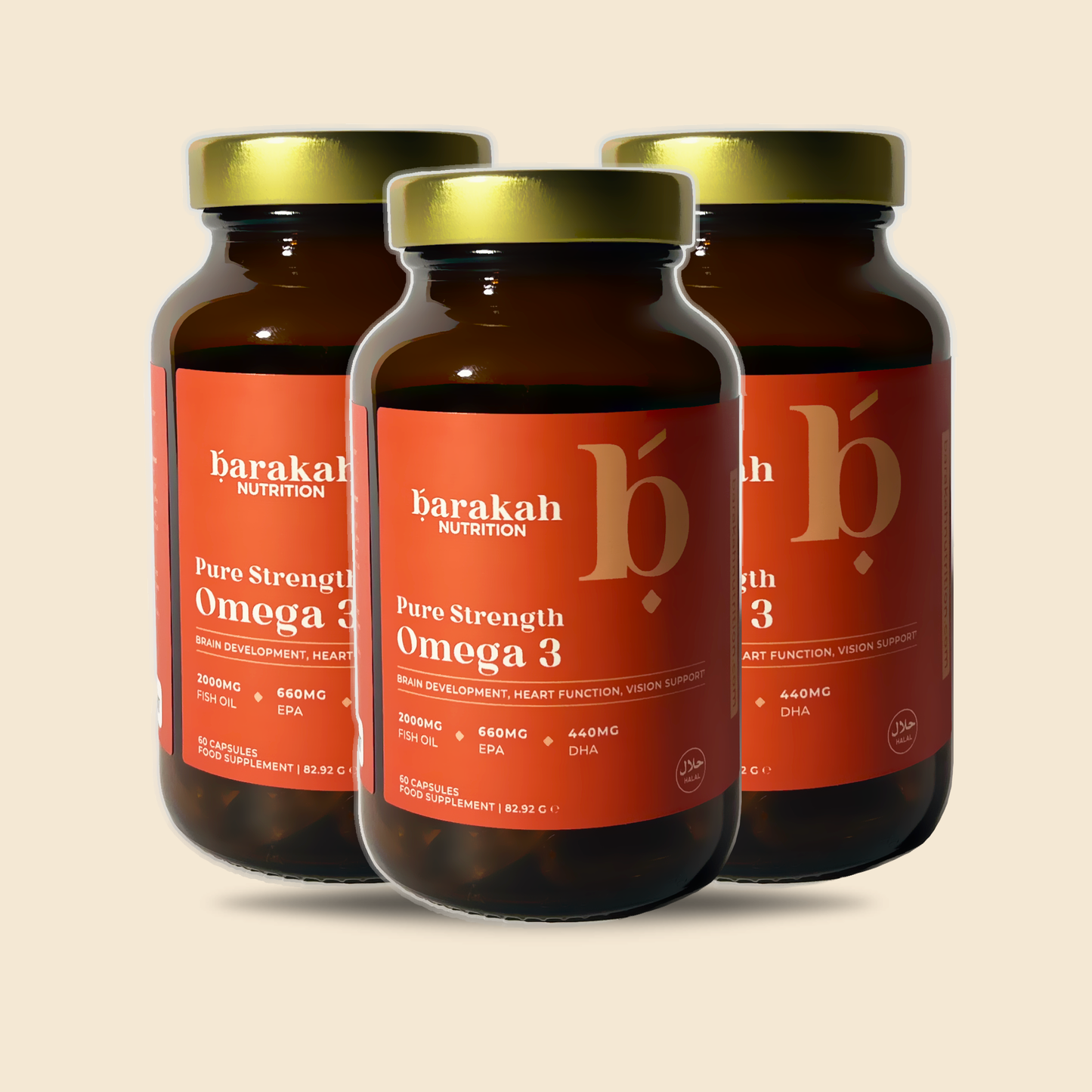 Halal Pure Strength Omega 3