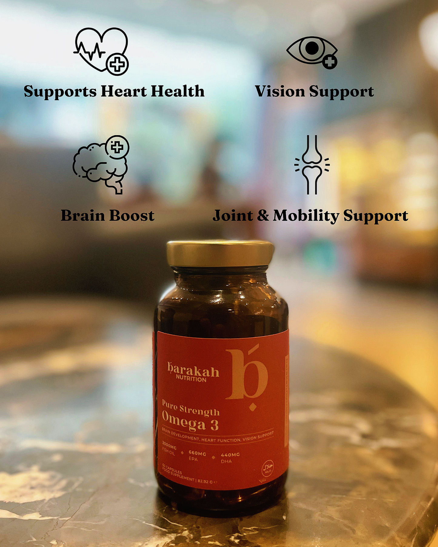 Halal Pure Strength Omega 3