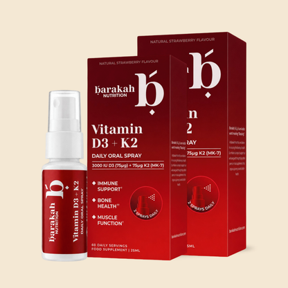 Vitamin D3 + K2 Oral Spray